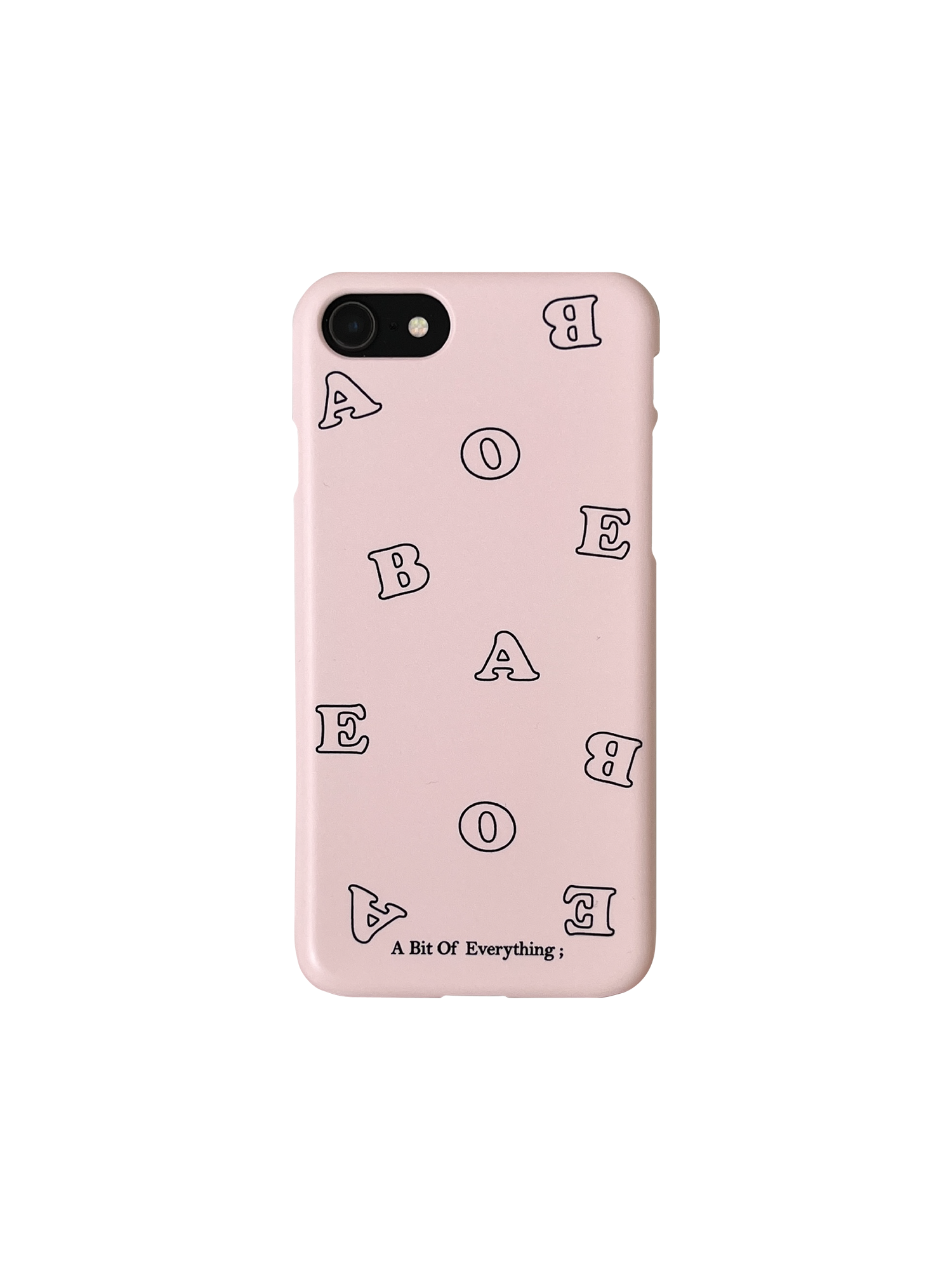 ABOE Logo Hardcase - Babypink