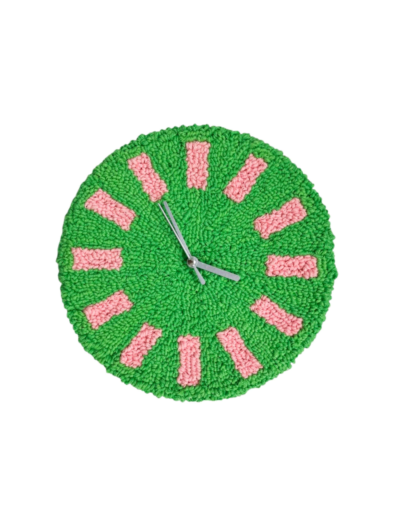 Analog Silent Tufting Wall Clock