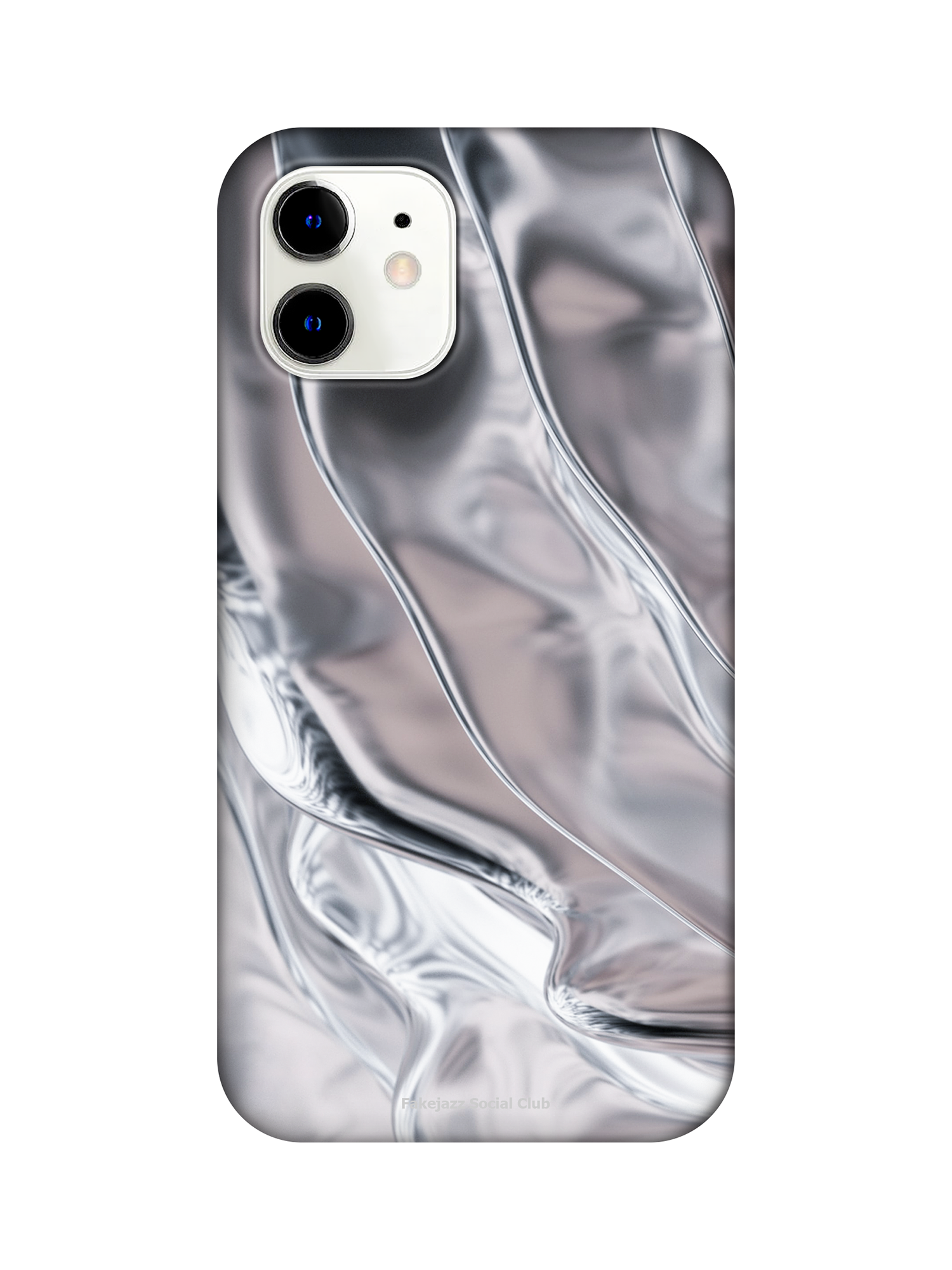 Silvery Wave Gloss Hardcase