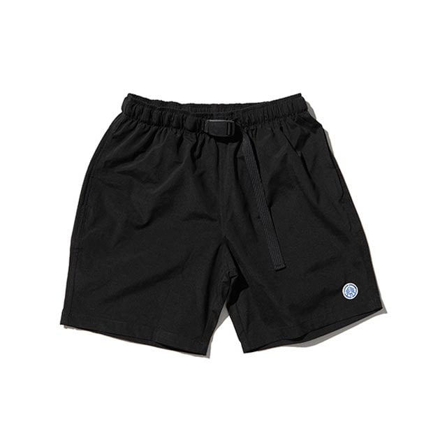 라이클리후드Logo short pants 블랙반바지