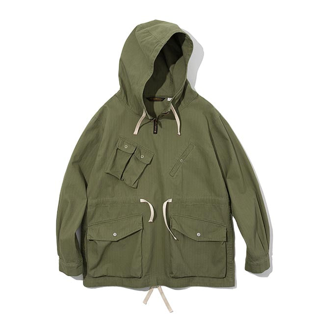 유니폼브릿지19ss french anorak jacket 세이지 그린아노락 자켓