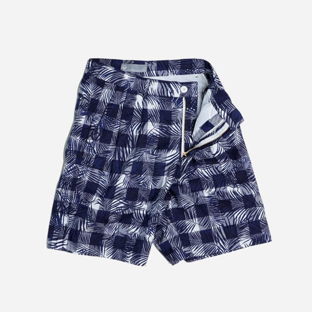 프리즘웍스Variation check short pants checked palm반바지 체크반바지