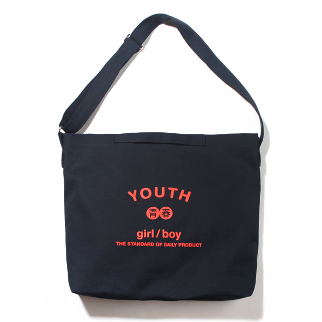 벗딥YOUTH 2WAY BAG 네이비크로스백 가방