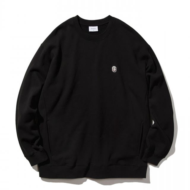 커버낫MULTI C LOGO WAPPEN CREWNECK 블랙맨투맨