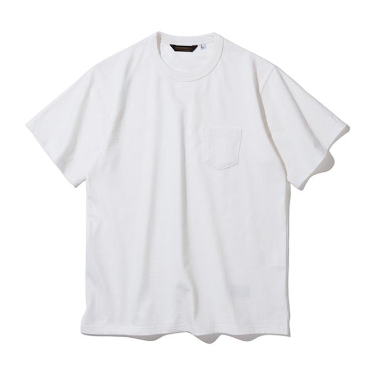 유니폼브릿지20ss heavyweight pocket tee 오프화이트반팔 반팔티