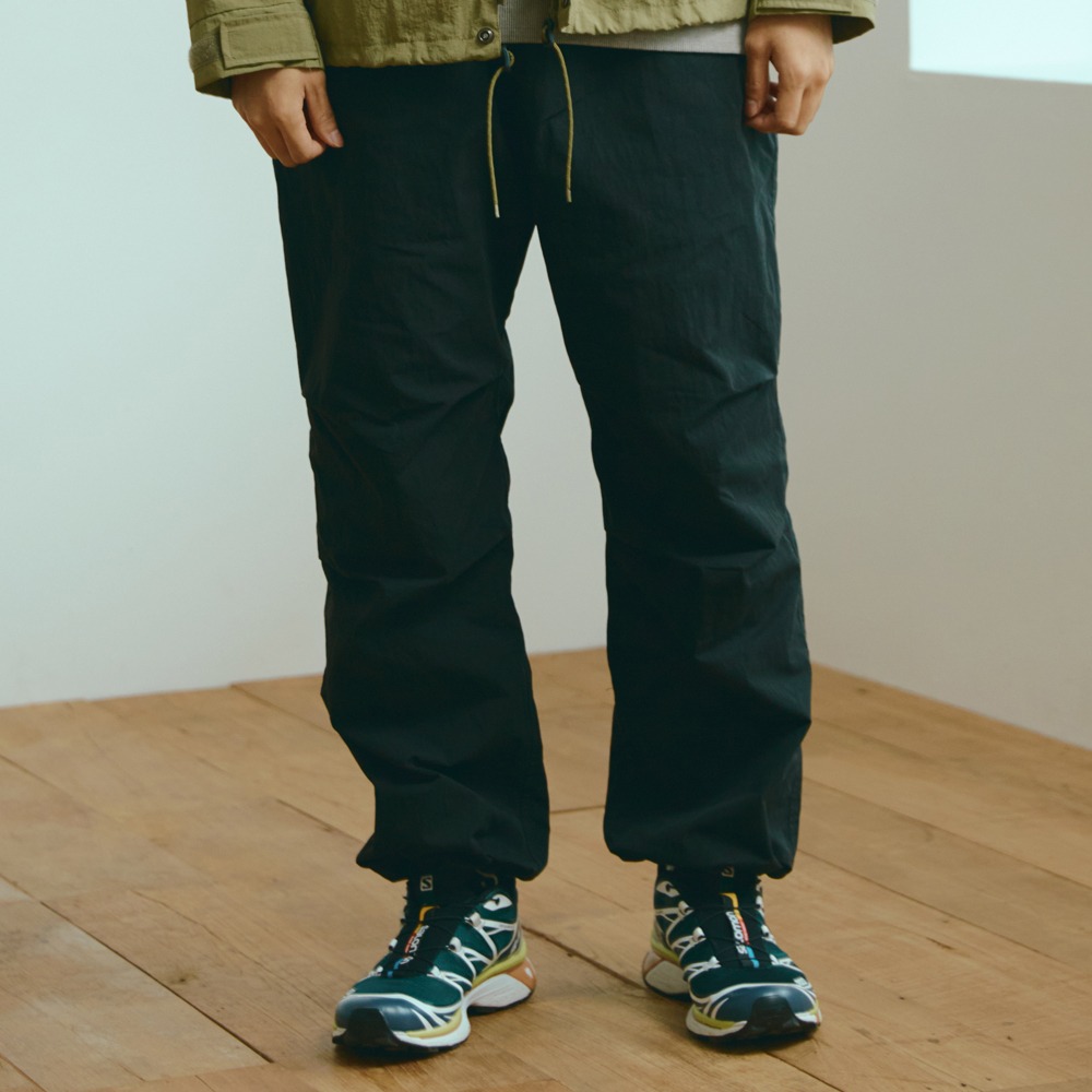 캐피디자인RIPSTOP 2 WAY PANTS 블랙바지 투웨이 팬츠 면바지