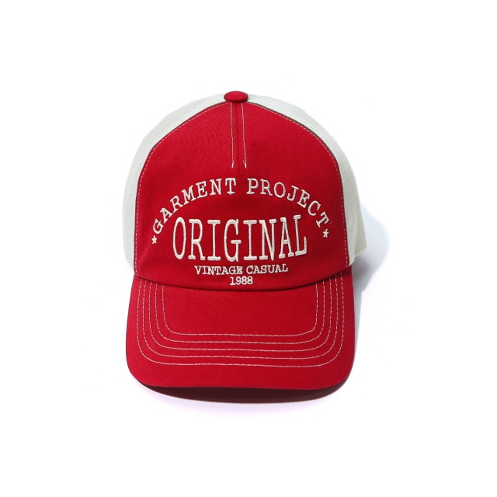 오가프ORIGINAL VINTAGE BALL CAP 레드모자 볼캡