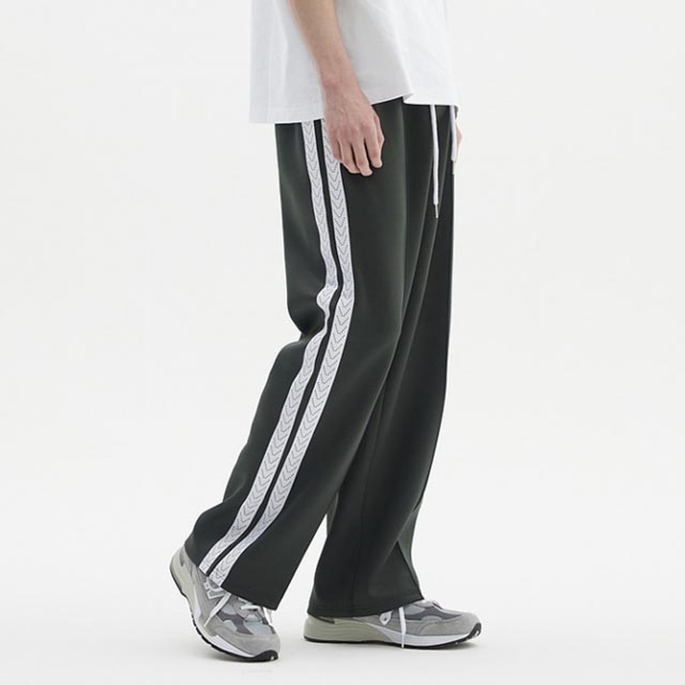 주앙옴므SIDE LINE TRACK PANTS 다크 그린바지 트랙팬츠 트레이닝바지