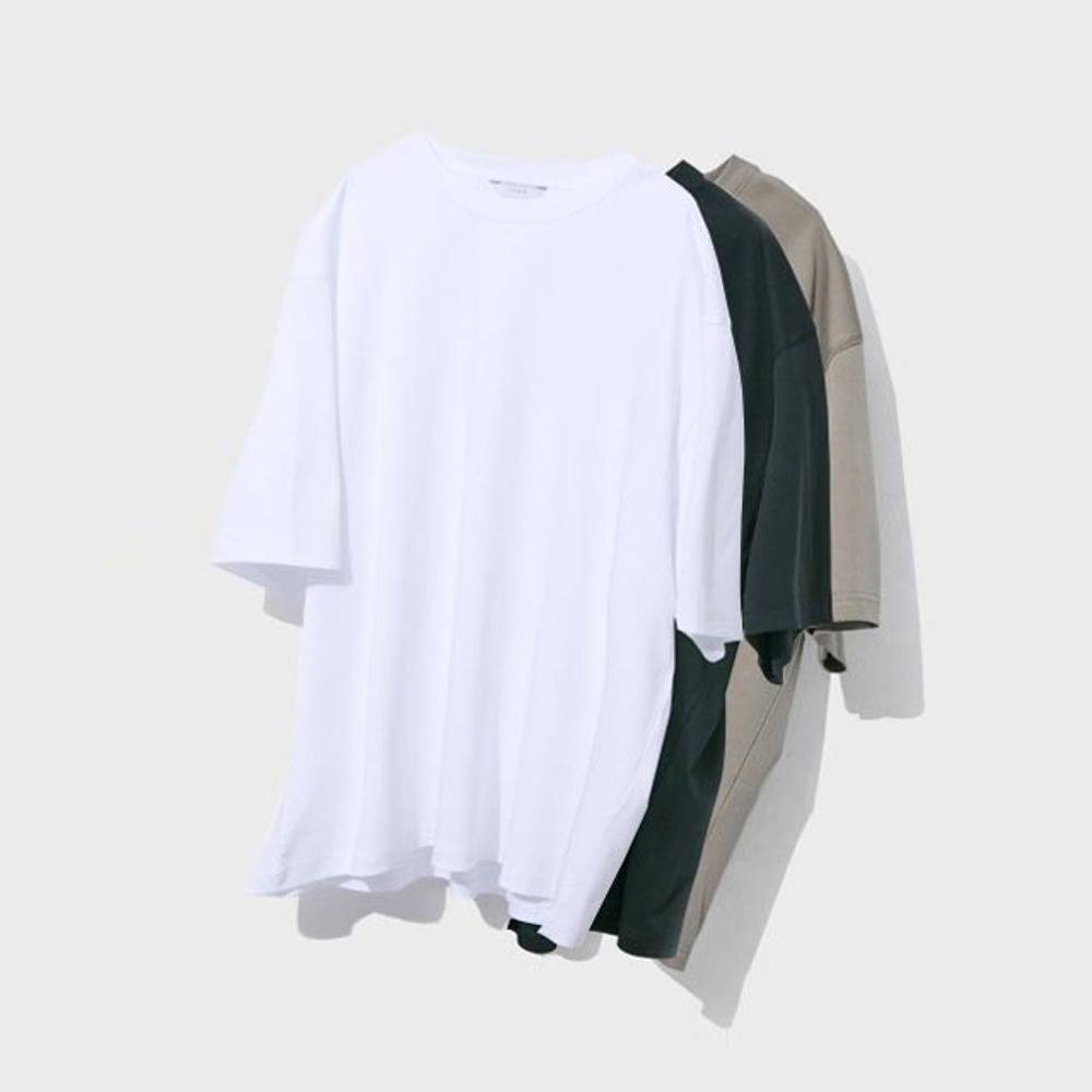 주앙옴므PREMIUM DOUBLE SILKET T-SHIRTS 3COLOR반팔 반팔티