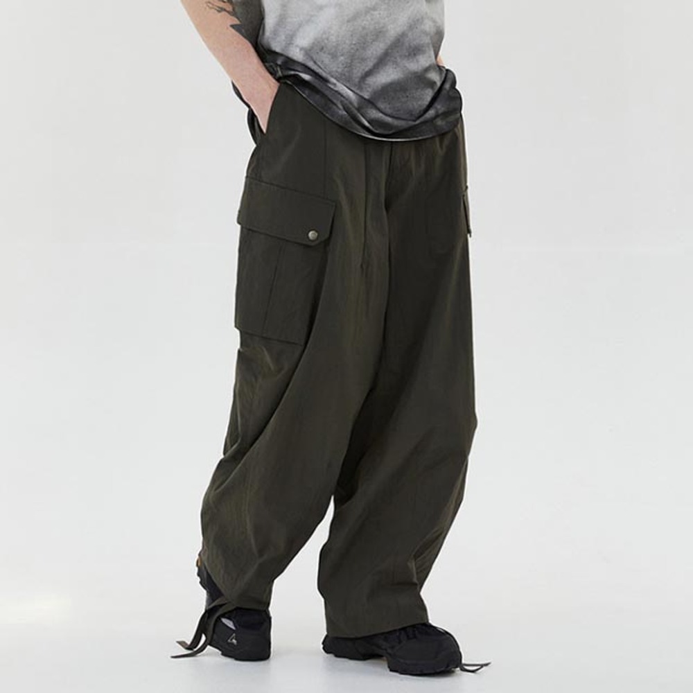 주앙옴므TECHNICAL PANTS 카키바지 나일론팬츠