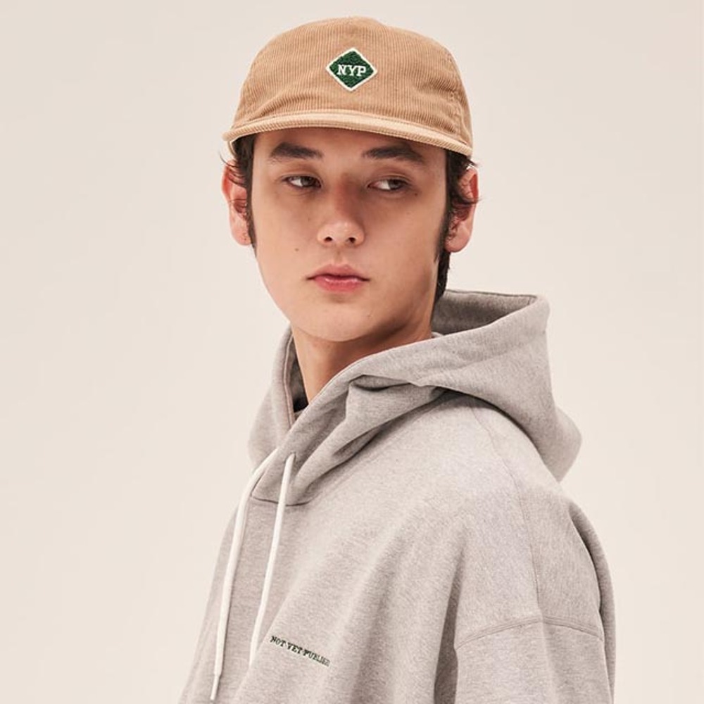 NYPCorduroy Daddy Fit cap 라이트 카키모자 코듀로이 볼캡