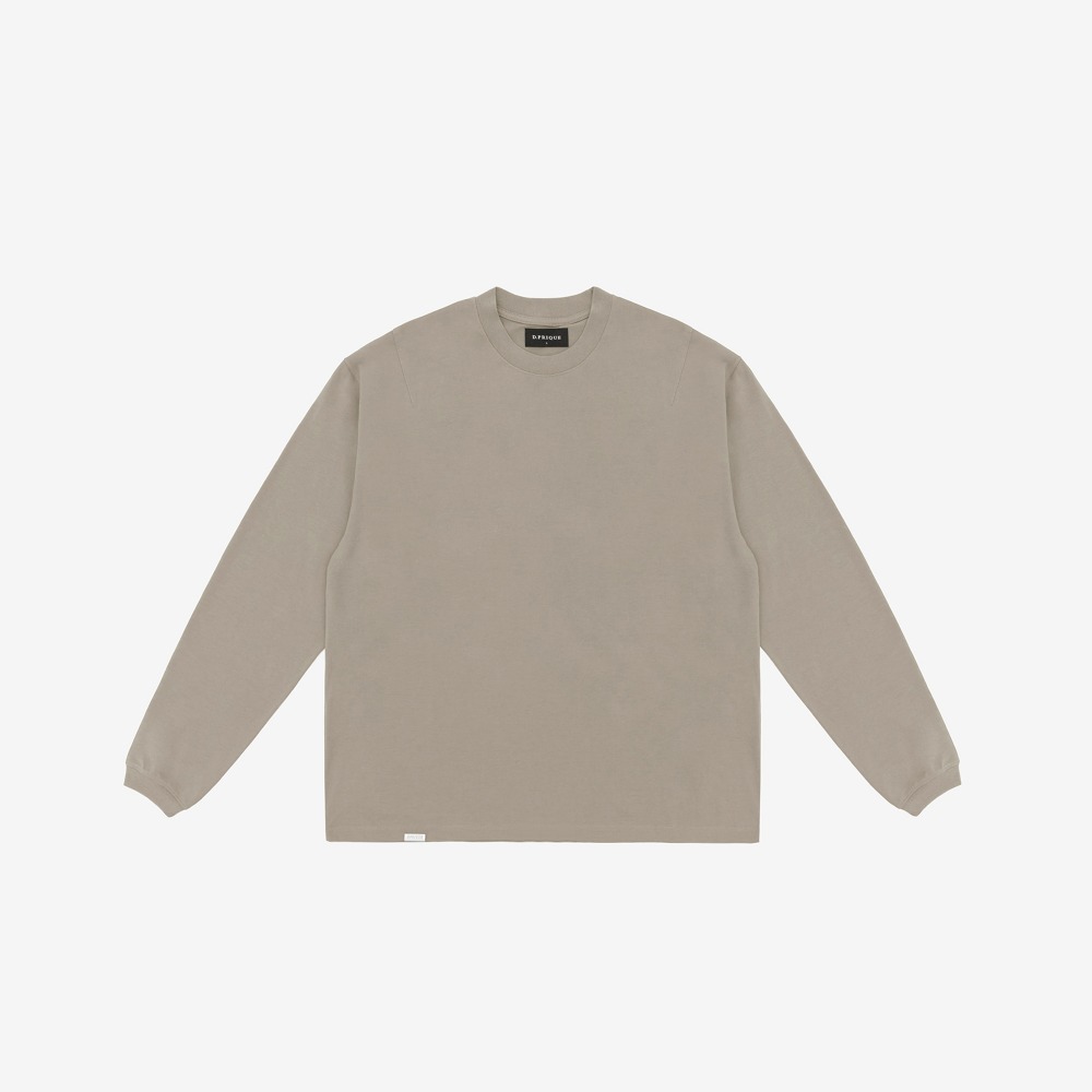 디프리크 Classic Long Sleeve T-Shirt - Ecru