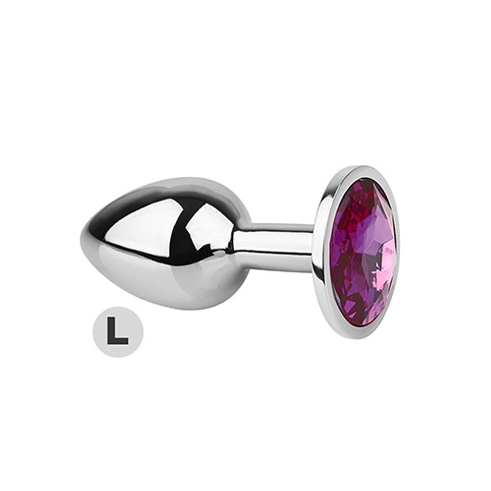 [홍콩 Toynary] AP12 Crystal Colour Anal Plug-L-Light Purple