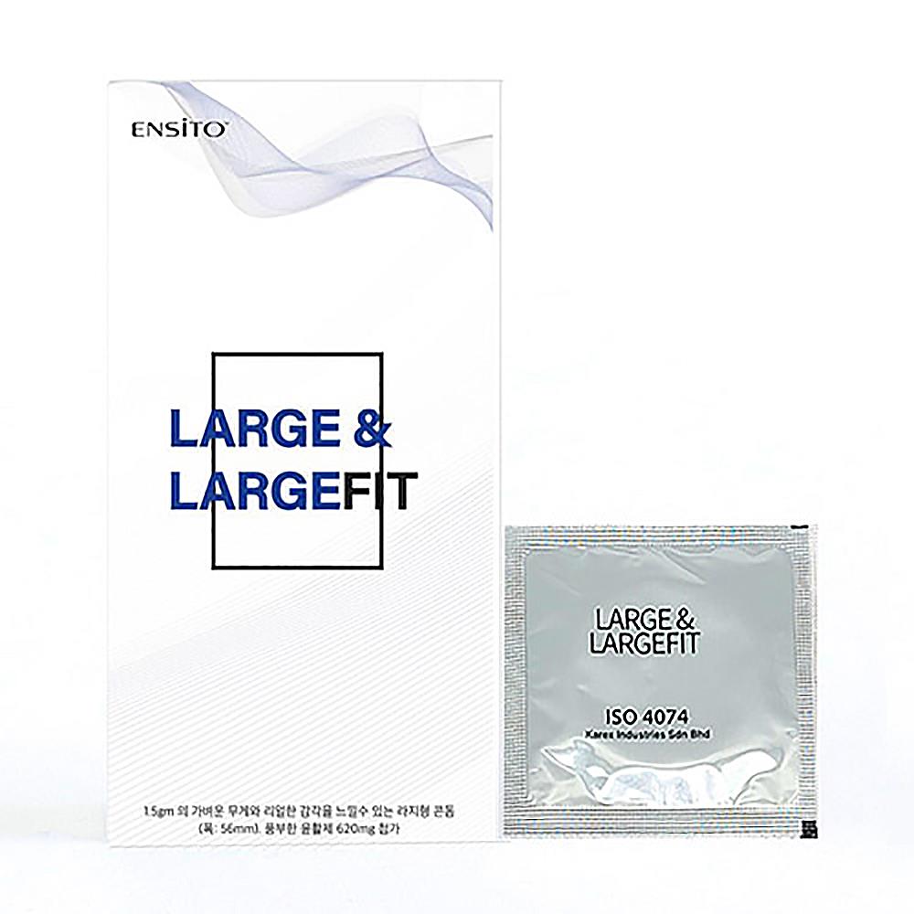 엔시토 라지 핏 (라지형) 콘돔 10P