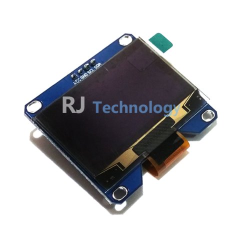 1.54&quot; I2C OLED White (1.54인치 I2C OLED 128 X 64 화이트) 아두이노/Arduino/SPD0301