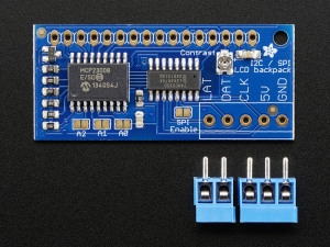 [A292] i2c / SPI character LCD backpack