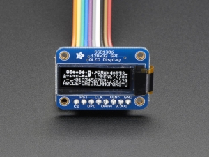 [Adafruit-A661] Monochrome 128x32 SPI OLED graphic display