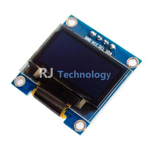 0.96&quot; I2C OLED White (0.96인치 I2C OLED 128 X 64 흰색)/아두이노/Arduino/SSD1306