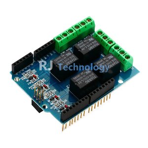 아두이노 4채널 릴레이 쉴드 (Arduino 4Channel Relay Shield)