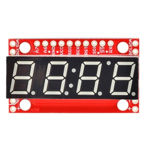 [COM-11629] SparkFun 7-Segment Serial Display - White