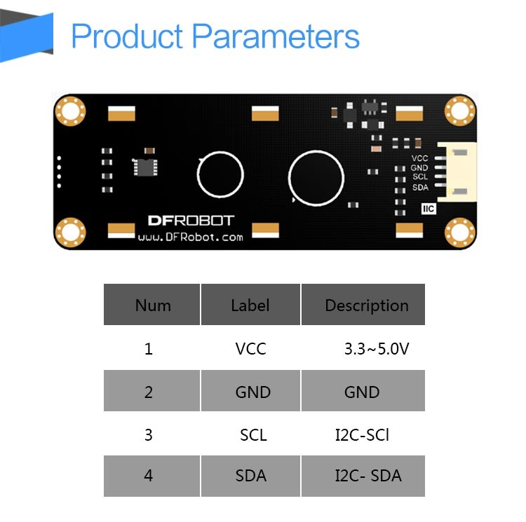 DFR0464 Product Parameters