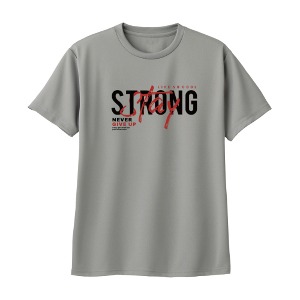 씨엠 드라이 티셔츠 그레이 T014A strong B