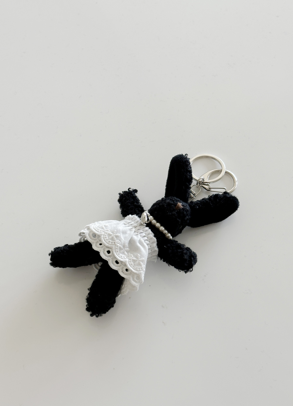 black rabbit keyring