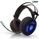 OMT 7.1채널 USB 게이밍 헤드셋 OHU-G7 50mm대형유닛 블루LED 고감도 마이크 인체공학적디자인 소프트이어패드 고탄력헤어밴드 노이즈필터 배틀그라운드헤드셋