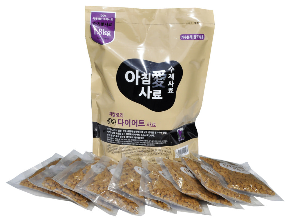 아침애수제사료 다이어트1.8kg