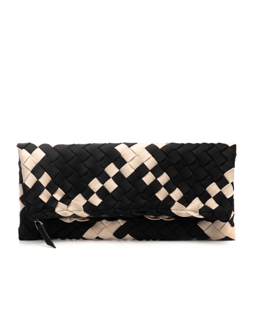 THICK WEAVE FOLDED CLUTCH 시리즈 도미노