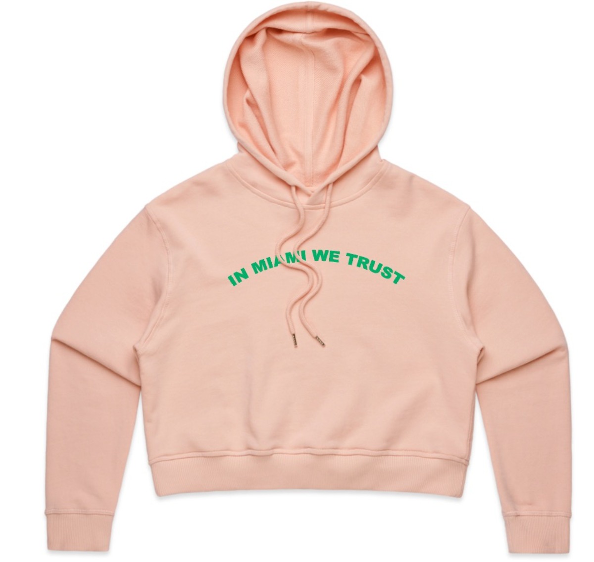 OYKM IN MIAMI WE TRUST HOODIE PALE PINK