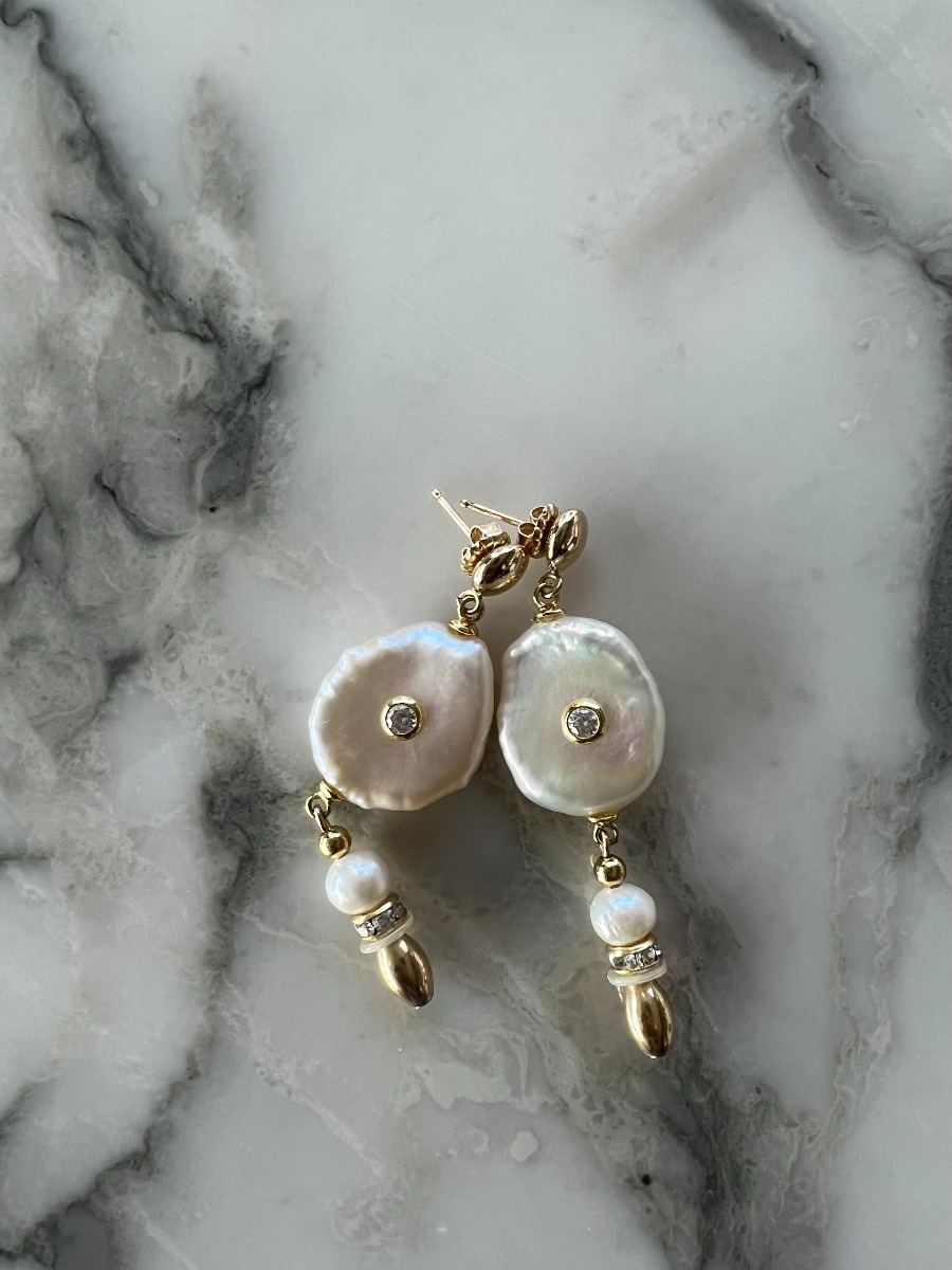 Alina Pearl Earrings