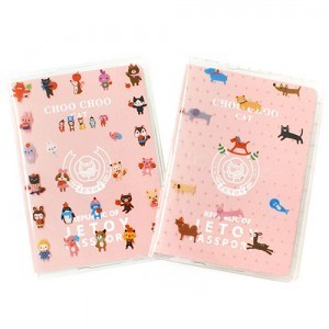 JOOZOO clear passport case