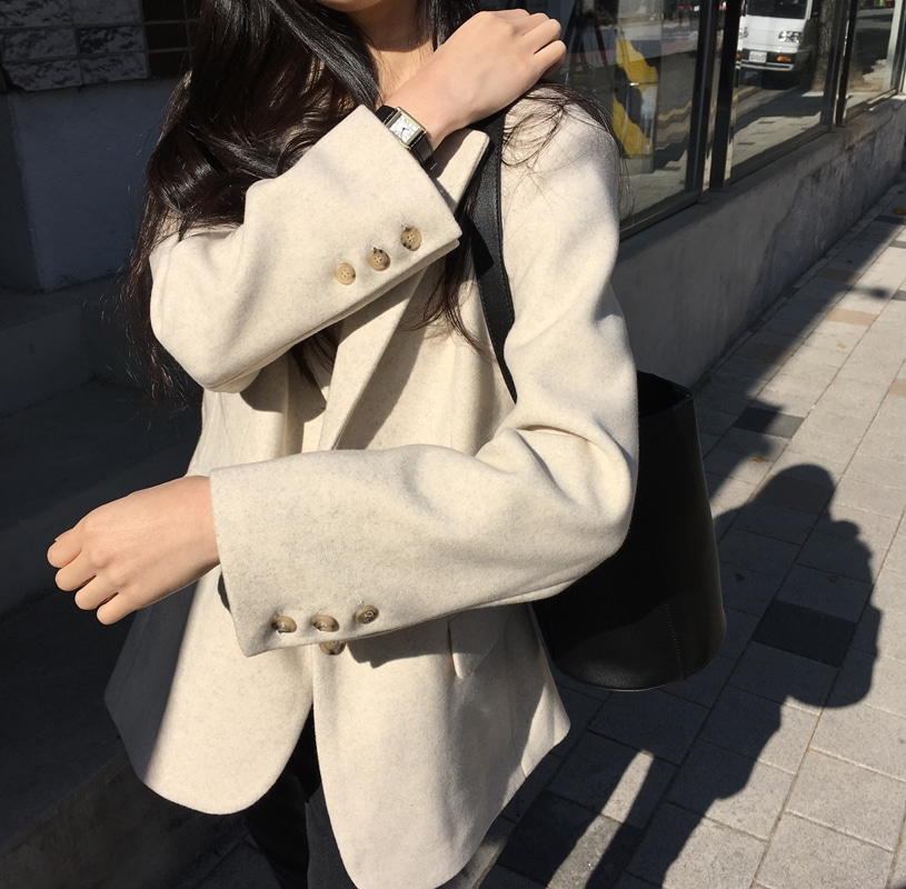 [재진행] creamy wool jacket (3color)