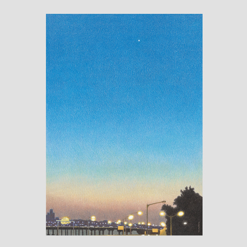 [이영채] 포스터 Blue Night (마지막수량)