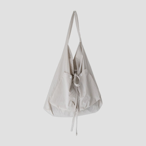 [projet] two pockets easy bag warm grey (10차입고)