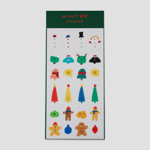 [ppp studio] Winter Sticker (3차입고)