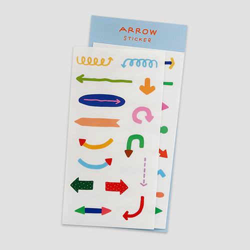 [ppp studio] Arrow sticker (재입고)