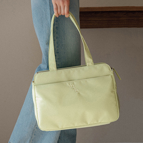 [무쿠앤에보니] Heimish Bag_Lime