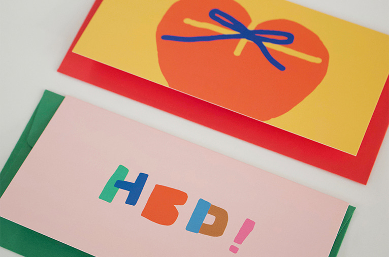 [ppp studio] HBD/Love gift card (4차입고)