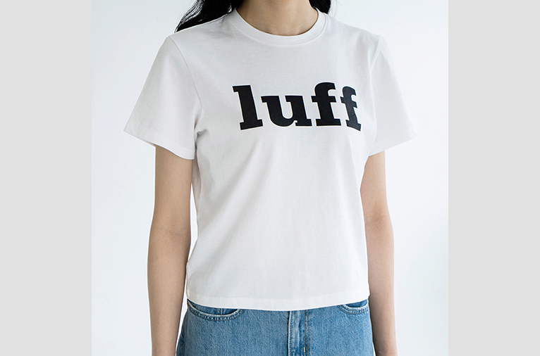 [LUFF] luff logo t-shirt - white