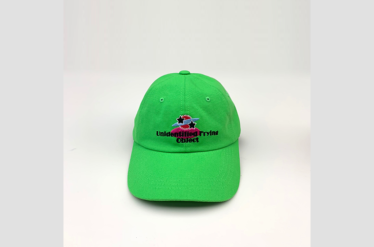 [쿠키시] U.F.O Oxford washing ball cap (neon green)