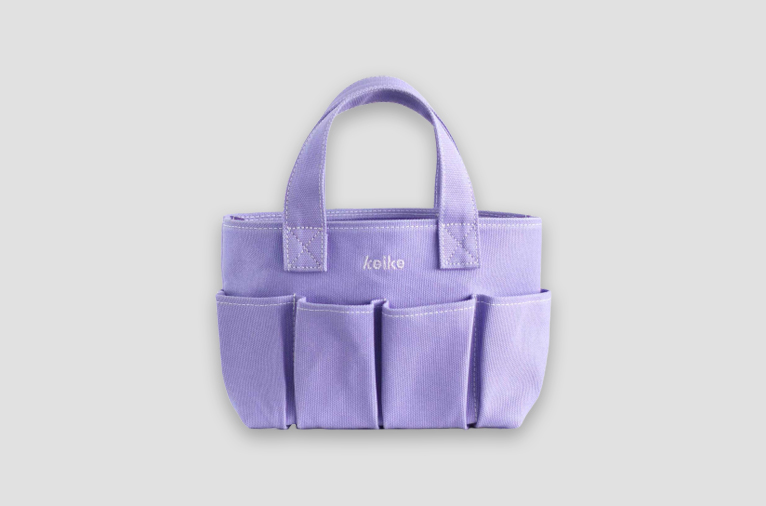 [케이크] pocket tote - purple
