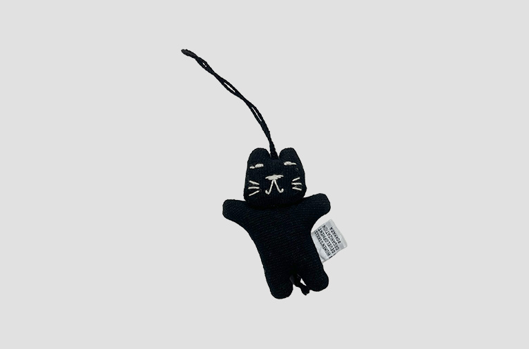 [스모어웨이브] 어글리 고양이 백참 - 흑백 (재입고)