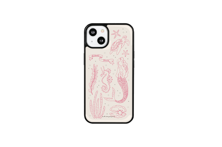 [whitepaper] mermaid diary pink case (4차입고)