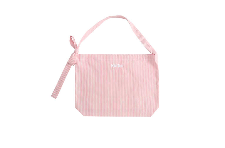 [케이크] basic bag - pink stripe