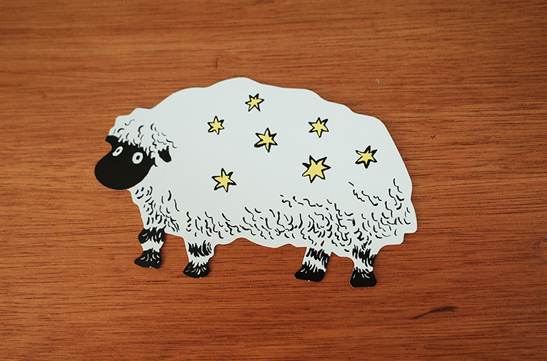 [후긴앤무닌] 톰슨카드 - Black sheep