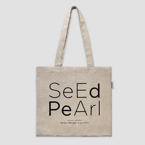 재입고*[엔엠엔유] seed pearl bag