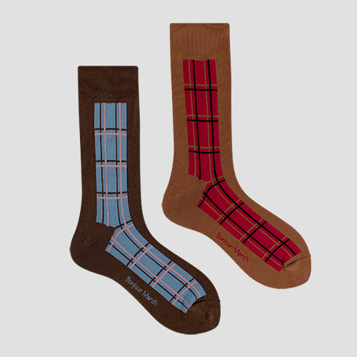 마지막수량*[봉주르마치] November rain socks