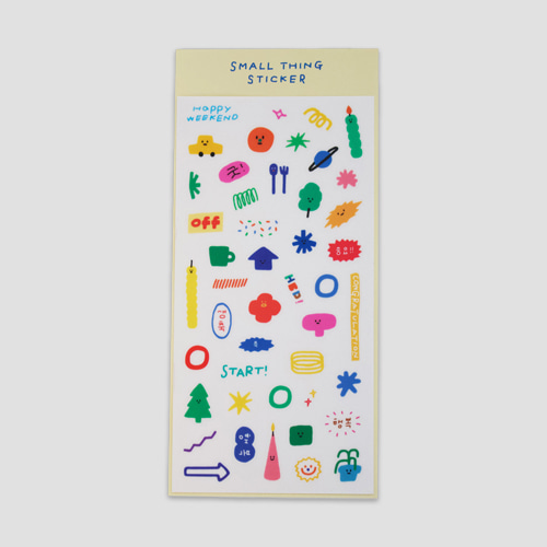[ppp studio] Small Thing Sticker (3차입고)